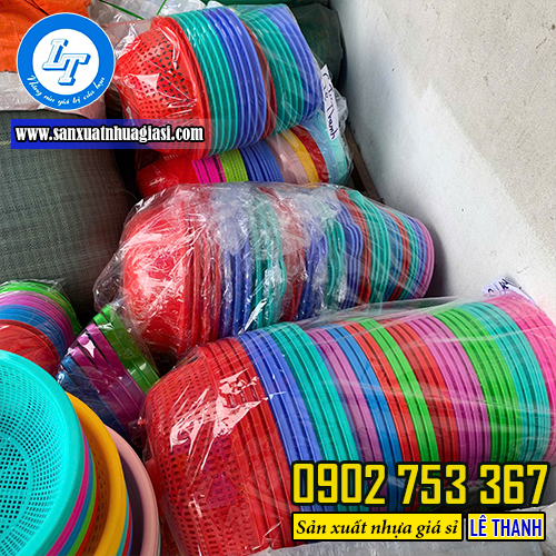 Kho sỉ bộ thau rổ nhựa Lê Thanh Kho sỉ bộ thau rổ nhựa Lê Thanh