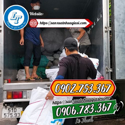 Giao hàng bao tải cho khách Giao hàng bao tải cho khách