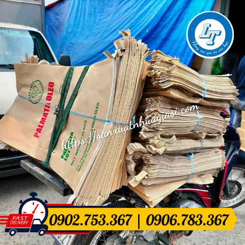 Giao bao tải giấy cho khách Giao bao tải giấy cho khách