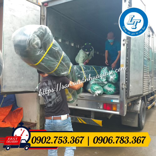 Giao đơn hàng lưới che lan cho khách Giao đơn hàng lưới che lan cho khách