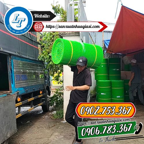 Giao các đơn hàng lưới nhựa Giao các đơn hàng lưới nhựa