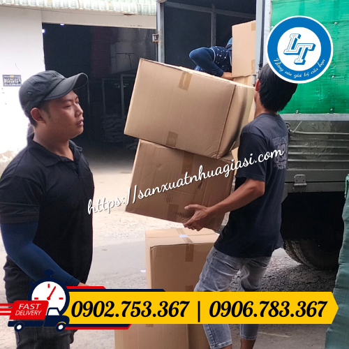 Giao các thùng khay ươm cây giá rẻ Giao các thùng khay ươm cây giá rẻ