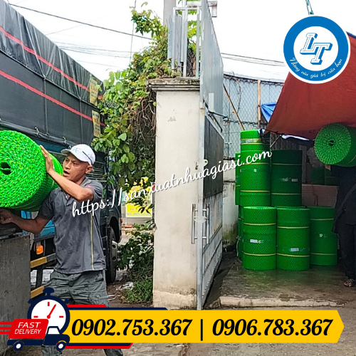 giao hàng lưới nhựa mắt cáo xanh cho khách đến lấy giao hàng lưới nhựa mắt cáo xanh cho khách đến lấy