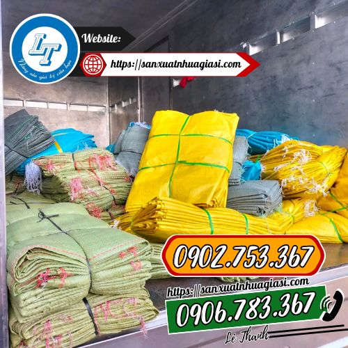 Giao các loại bao tải cám gạo Giao các loại bao tải cám gạo