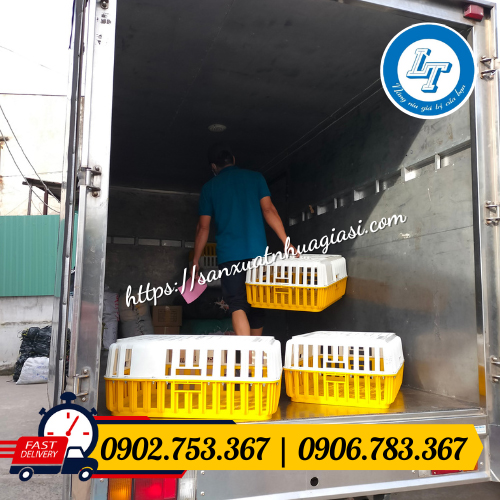 Giao sỉ lẻ lồng nhựa nhốt gà Giao sỉ lẻ lồng nhựa nhốt gà