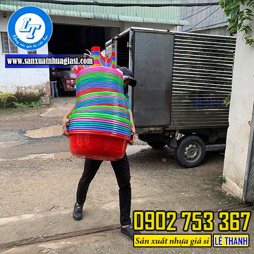 Giao sỉ bộ thau nhựa cho khách Giao sỉ bộ thau nhựa cho khách
