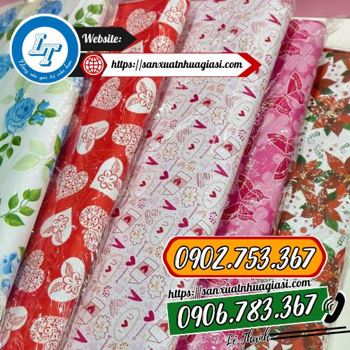 Giấy kiếng gói quà có mẫu mã bắt mắt, đa dạng Giấy kiếng gói quà có mẫu mã bắt mắt, đa dạng