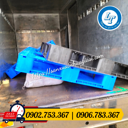 Hỗ trợ giao hàng pallet nhựa giá sỉ Hỗ trợ giao hàng pallet nhựa giá sỉ