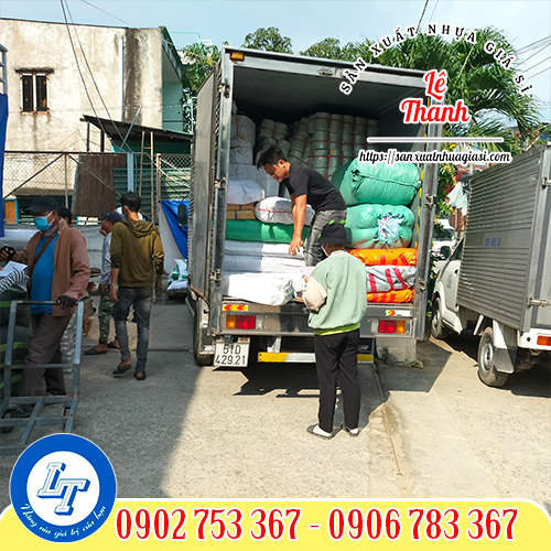 Hỗ trợ giao thùng nhựa tròn Hỗ trợ giao thùng nhựa tròn