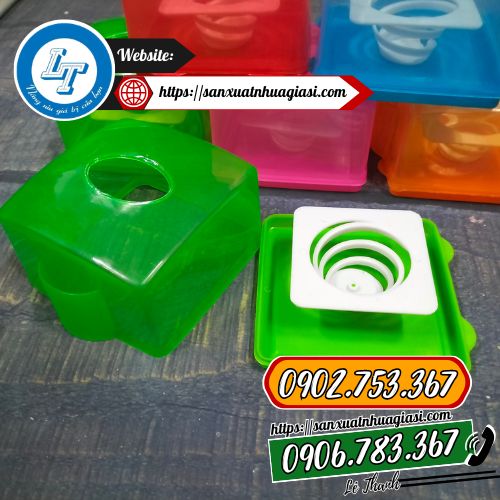 Hộp khăn giấy lò xo Hộp khăn giấy lò xo