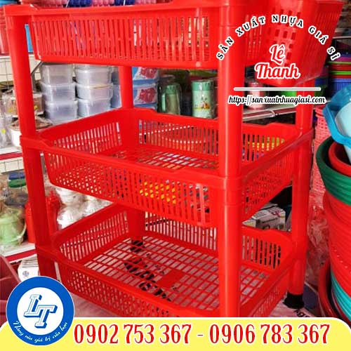 Kệ đựng chén bát 3 tầng Kệ đựng chén bát 3 tầng