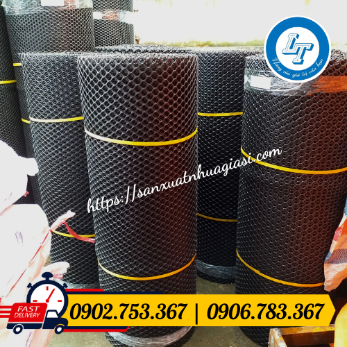 Lưới nhựa đen nhiều kích thước Lưới nhựa đen nhiều kích thước