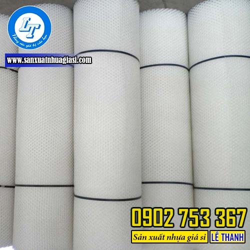 Kho sỉ lưới nhựa mắt cáo trắng Kho sỉ lưới nhựa mắt cáo trắng