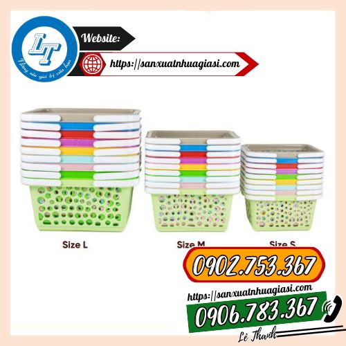Kích thước giỏ quai xách S, M, L Kích thước giỏ quai xách S, M, L