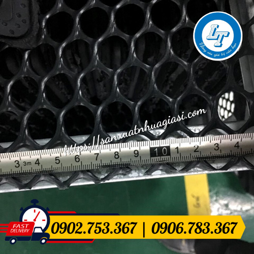 Lưới nhựa đen 20 ly Lưới nhựa đen 20 ly