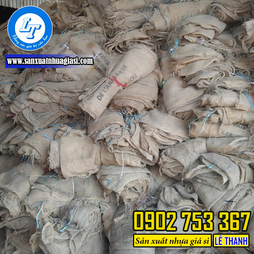 Lê Thanh trực tiếp thu gom bao bố cũ, giá sỉ không qua trung gian Lê Thanh trực tiếp thu gom bao bố cũ, giá sỉ không qua trung gian