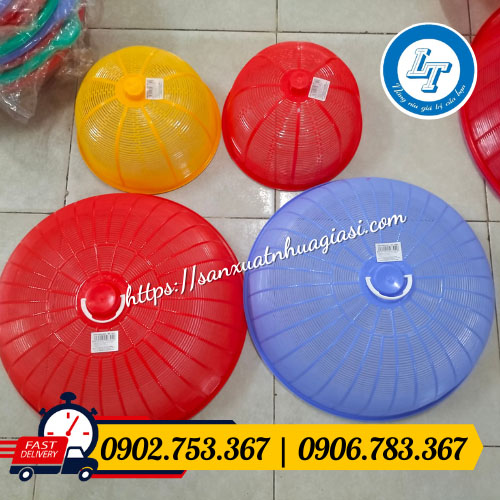 Lồng bàn nhựa đủ kích thước, đủ màu sắc Lồng bàn nhựa đủ kích thước, đủ màu sắc