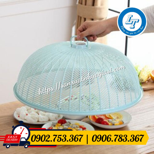 Lồng bàn nhựa đậy thức ăn Lồng bàn nhựa đậy thức ăn