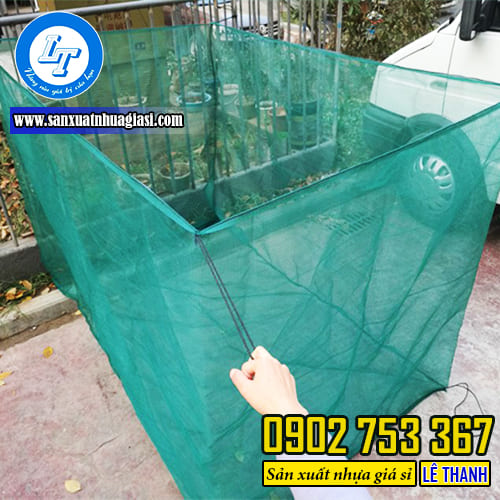 Lồng lưới nuôi ếch