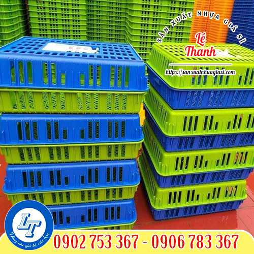 Lồng nhựa bắt gà vịt nhiều màu Lồng nhựa bắt gà vịt nhiều màu