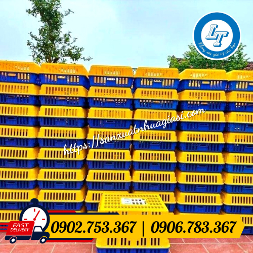 Lồng nhựa nhốt gà giá sỉ rẻ tại kho Lồng nhựa nhốt gà giá sỉ rẻ tại kho