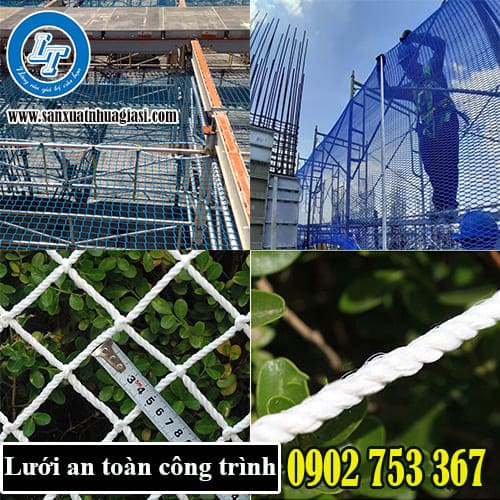 Lưới an toàn công trình xây dựng