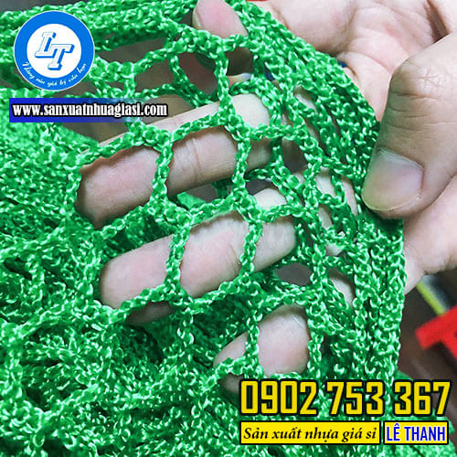 Lưới bao che công trình màu xanh lá Lưới bao che công trình màu xanh lá