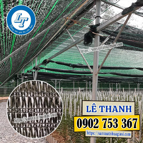 Lưới che nắng 50% là dòng lưới chuyên dùng che lan
