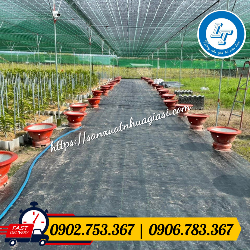 Ứng dụng lưới dùng để che mát cho cây lan Ứng dụng lưới dùng để che mát cho cây lan