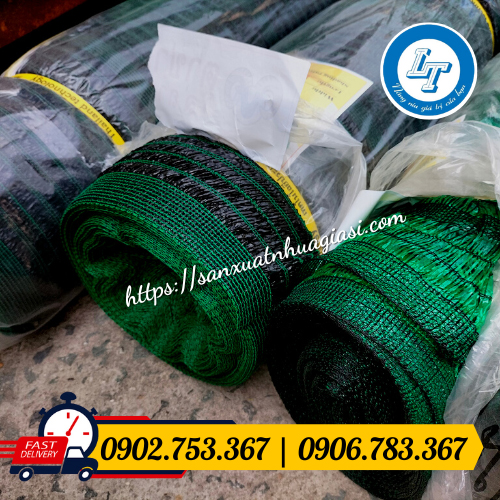 Lưới che nắng màu xanh màu đen Lưới che nắng màu xanh màu đen