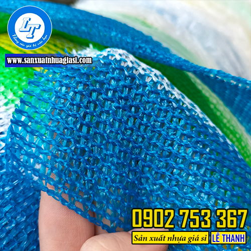 Lưới che nắng sọc màu có độ che phủ 90% Lưới che nắng sọc màu có độ che phủ 90%