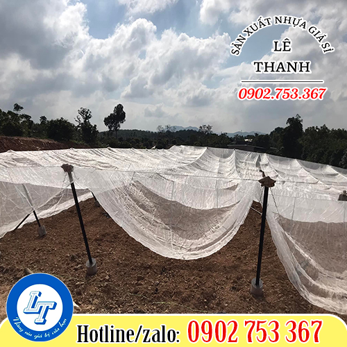Lưới chống côn trùng giúp bảo vệ hoa màu Lưới chống côn trùng giúp bảo vệ hoa màu
