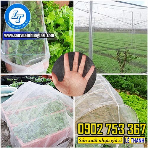 Công dụng của lưới chống côn trùng trong nông nghiệp