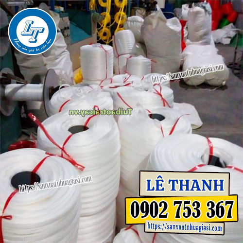 Lưới chụp bông dạng cuộn giao cho khách