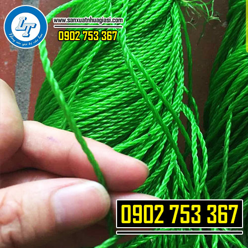 Lưới cước được sản xuất từ các sợi PP mảnh