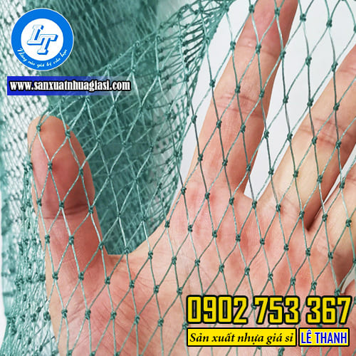 Lưới cước làm chuồng gà vịt mắt nhỏ 2,5cm