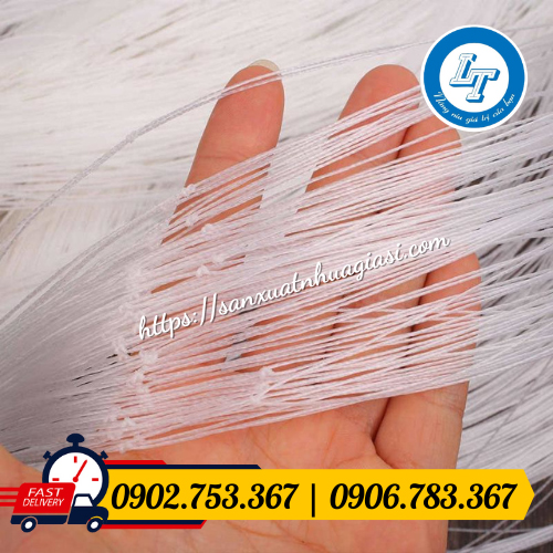 Lưới cước trắng làm giàn chất lượng cao Lưới cước trắng làm giàn chất lượng cao