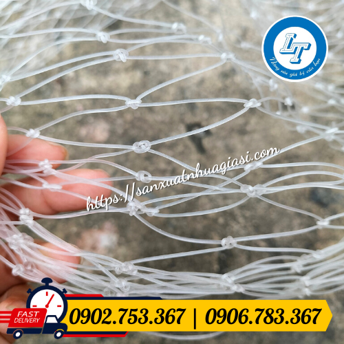 Lưới cước trắng có độ bền cao Lưới cước trắng có độ bền cao