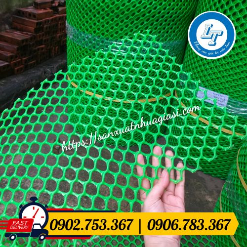 Lưới nhựa làm chuồng mắt lưới 2f Lưới nhựa làm chuồng mắt lưới 2f