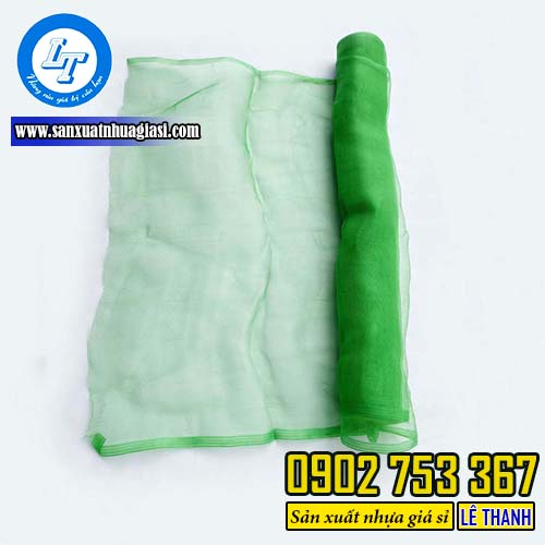 Cuộn lưới mùng màu xanh Cuộn lưới mùng màu xanh