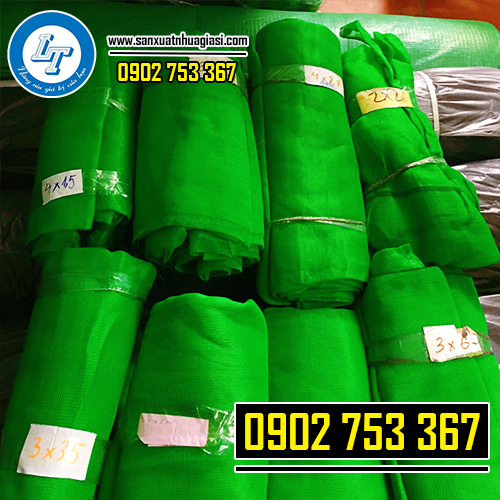 Lưới mùng xanh kích thước cắt theo yêu cầu