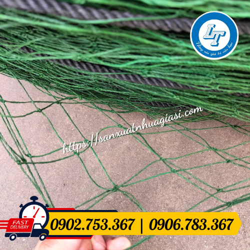 Lưới ngăn gà vịt có luồn dây Lưới ngăn gà vịt có luồn dây