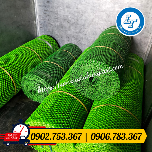 Lưới ngăn gà vịt xanh lá và xanh zin Lưới ngăn gà vịt xanh lá và xanh zin
