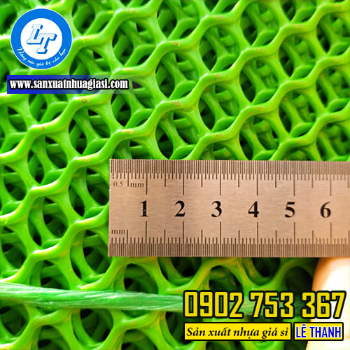 Lưới nhựa dẻo mắt lưới 1cm