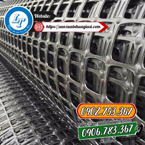 Lưới nhựa dẻo ô vuông đen Lưới nhựa dẻo ô vuông đen