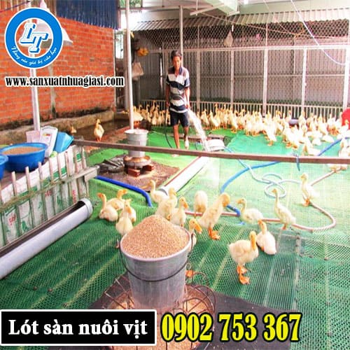 Lưới nhựa màu xanh được sử dụng nhiều trong nông nghiệp