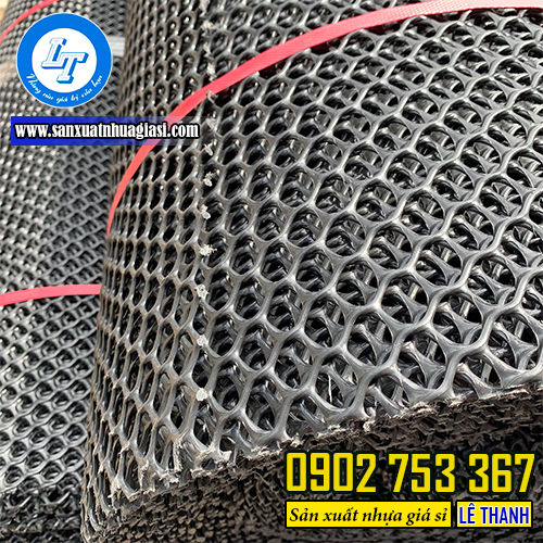 Lưới nhựa mắt cáo đen Lưới nhựa mắt cáo đen