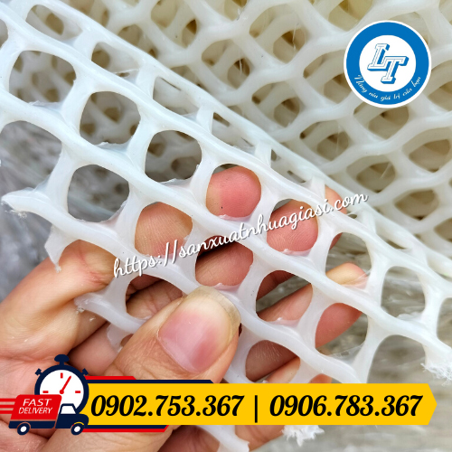Lưới nhựa mắt cáo có độ thông thoáng cao Lưới nhựa mắt cáo có độ thông thoáng cao