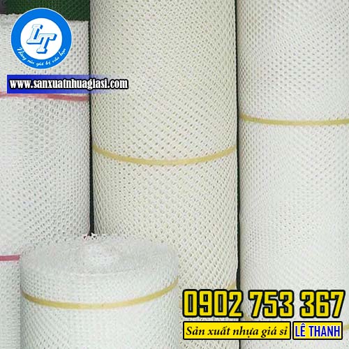 Lưới nhựa mắt cáo trắng Lưới nhựa mắt cáo trắng
