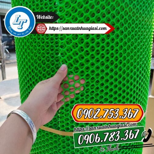 Cuộn lưới mắt cáo xanh 1m5, lỗ 1cm Cuộn lưới mắt cáo xanh 1m5, lỗ 1cm